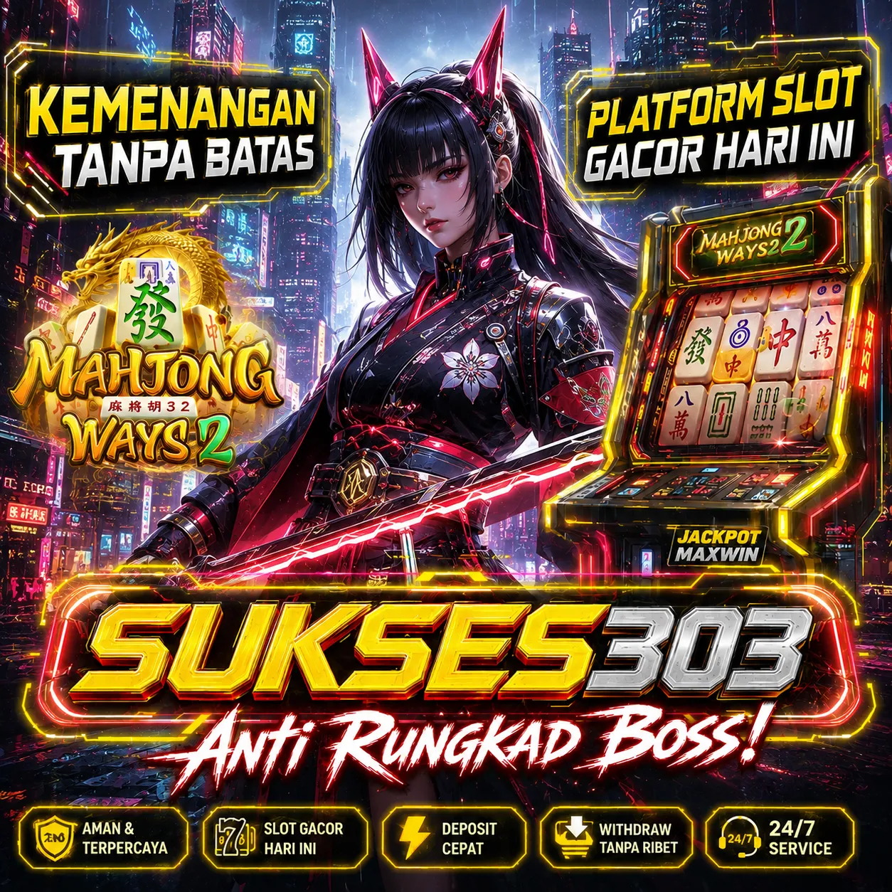 SUKSES303 Situs Agen Slot Jepang Super Gacor Maxwin Mudah Menang 2026